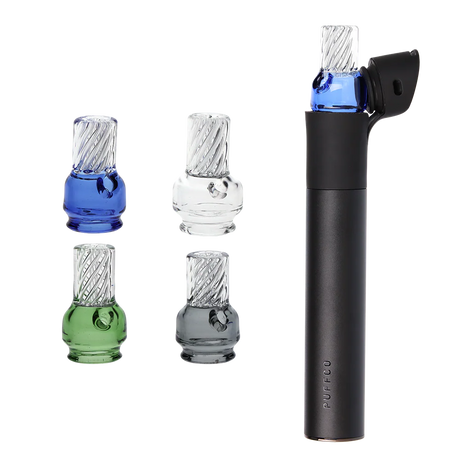 Vortex Glass Mouthpiece Attachment for Puffco Pivot [1PC] Asst. Colors
