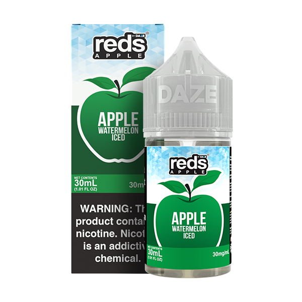 Watermelon Ice Salt Nic E-Liquid 30ML - Reds Apple