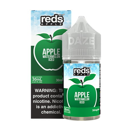 Watermelon Ice Salt Nic E-Liquid 30ML - Reds Apple