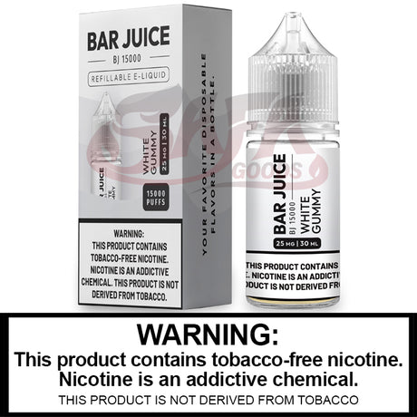 Whit Gummy Salt Nic E-Juice 30ML - Bar Club