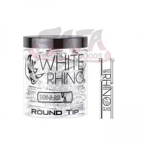 White Rhino Xl Glass Tips Jars