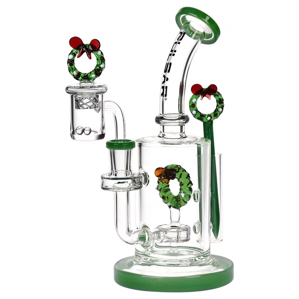 Wreaf-er Edition 8.25" Dab Rig – Holidaze Series – Pulsar