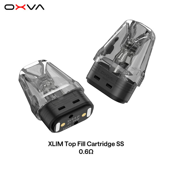 [1PC/3CT] XLIM Stainless Steel Top-Fill Cartridges - OXVA