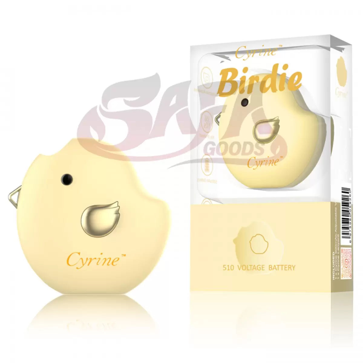 Yellow 510 Thread Cartridge Battery - Cyrine Birdie